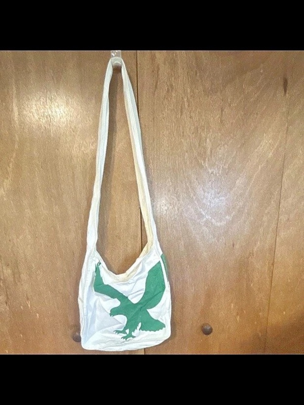 American Eagle Outfitters Green Graphic Shoulder Bag